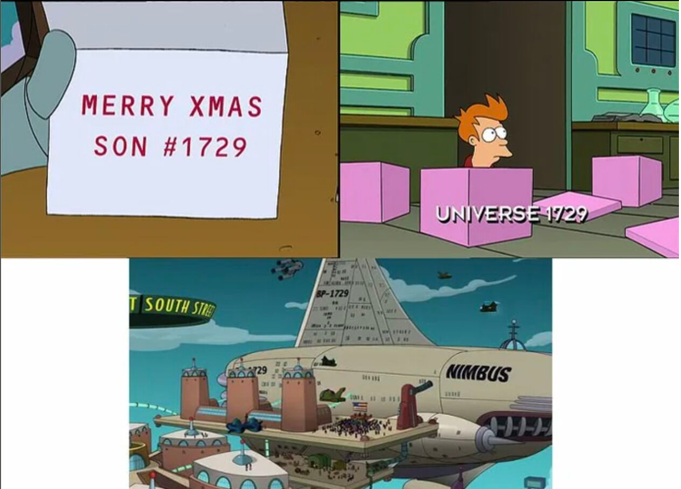 Futurama and 1729