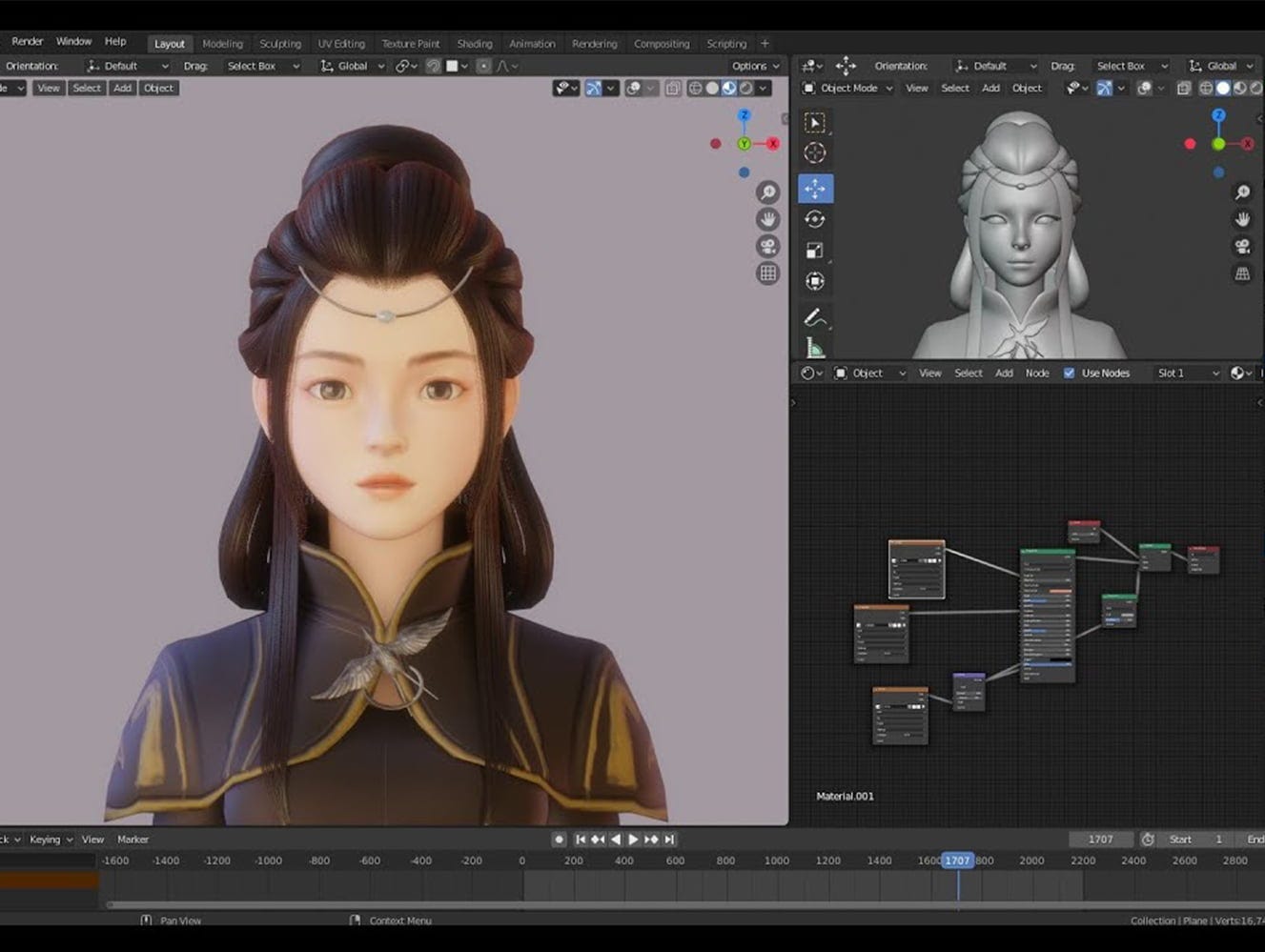 Guide to 3D Character Creation Using Blender