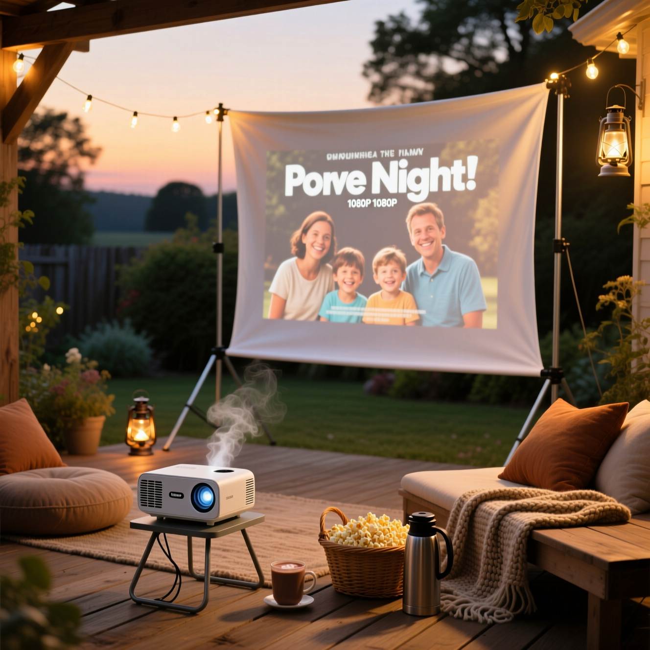 HAPPRUN H1 Projector Review: Surprisingly Good Picture for the Price