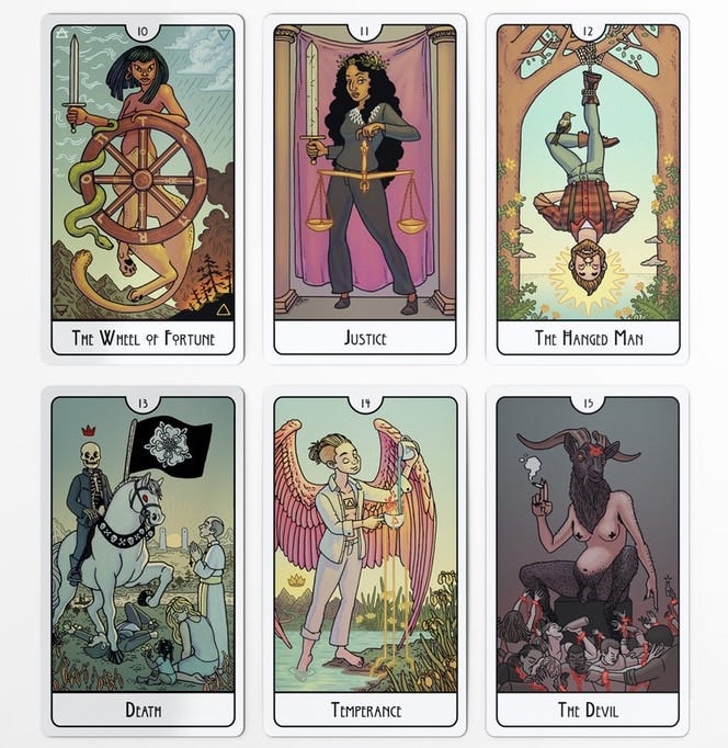 13+ Tarot Cards Aesthetic