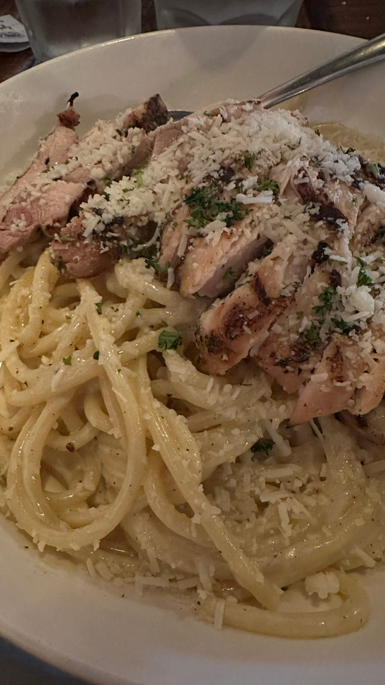 The restaurant is Il Vecchio — definitely check them out if you’re in the area.