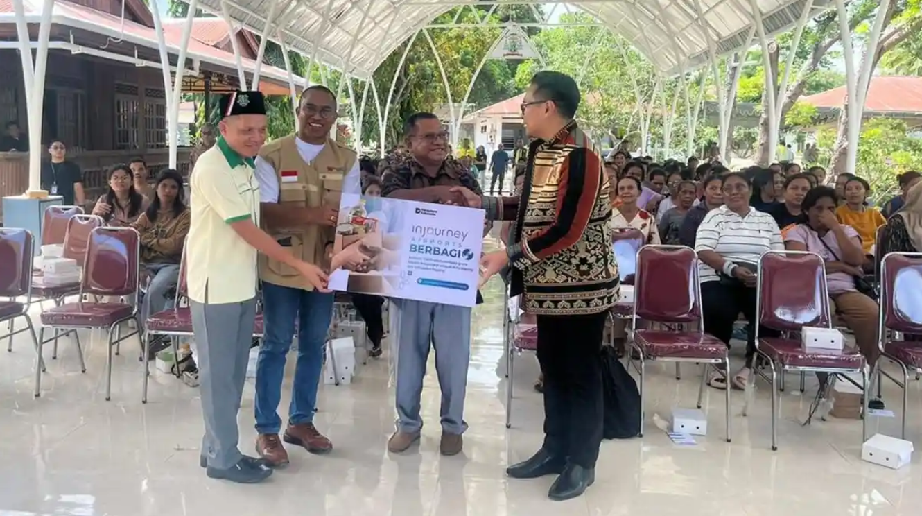 Kolaborasi Jaringan Aktivis, Gereja dan BUMN di Kupang Bantu Warga Rentan
