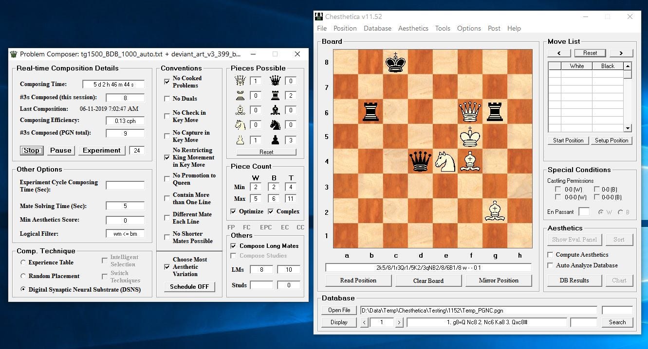 What Makes a Good Chess Construct?