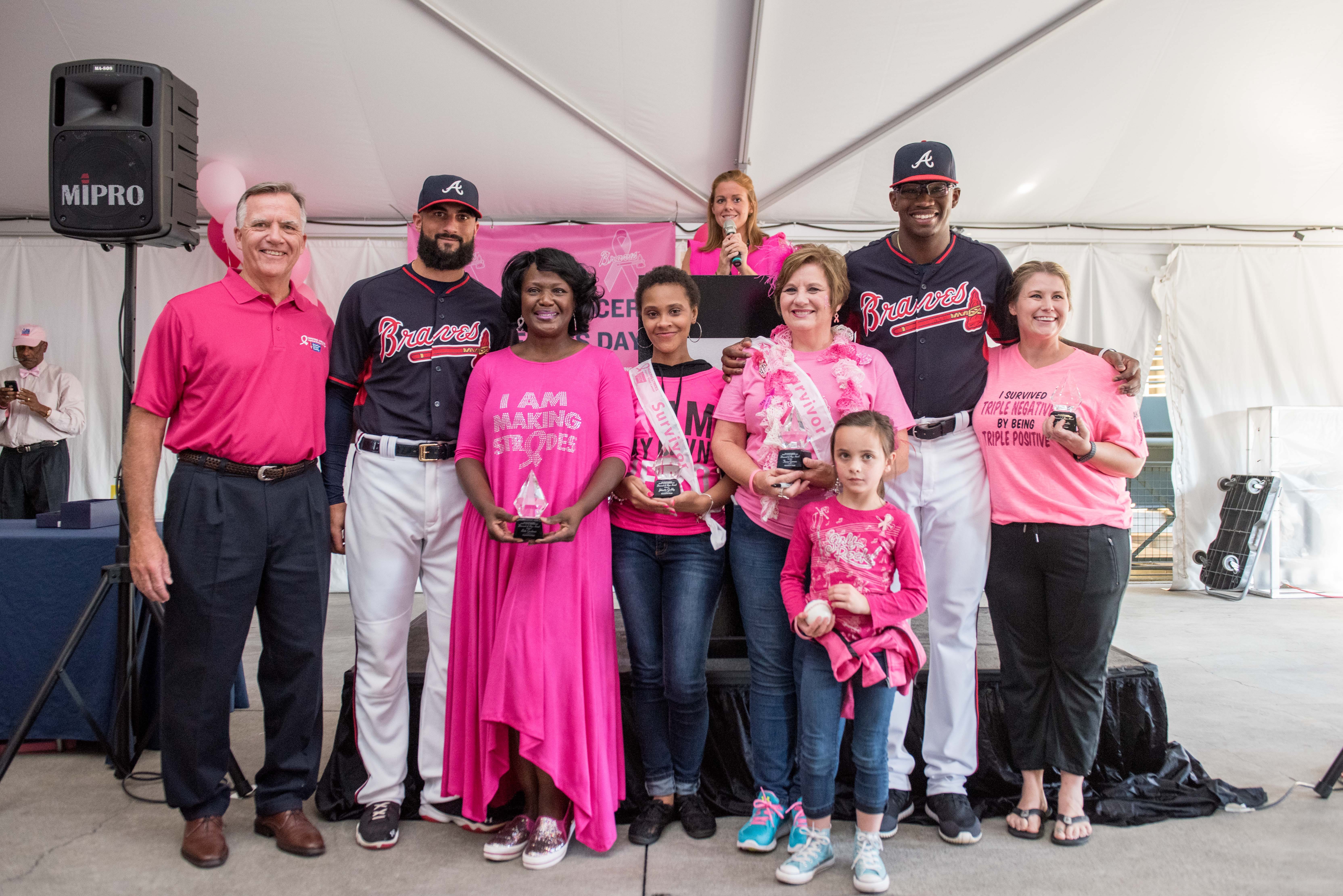 Braves and American Cancer Society Celebrate Breast Cancer