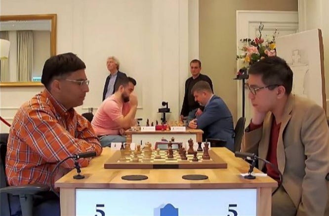 Levitov Chess Week 2023 Day 1 : Levon Aronian emerges sole leader, Vishy  trailing by half a point, by ChessInShorts