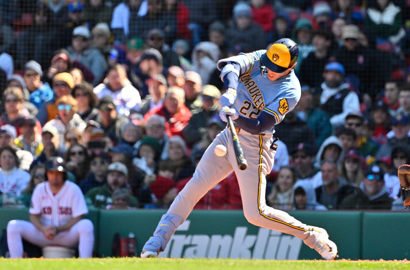 MLB 오늘 경기 무료 시청 — 브루어스가 내셔널스를 6 승 1 패로 이긴 경기에서 콘트레라스는 다시 4 개의 히트를 기록하여 공동 노히트 시도를 망쳤다.