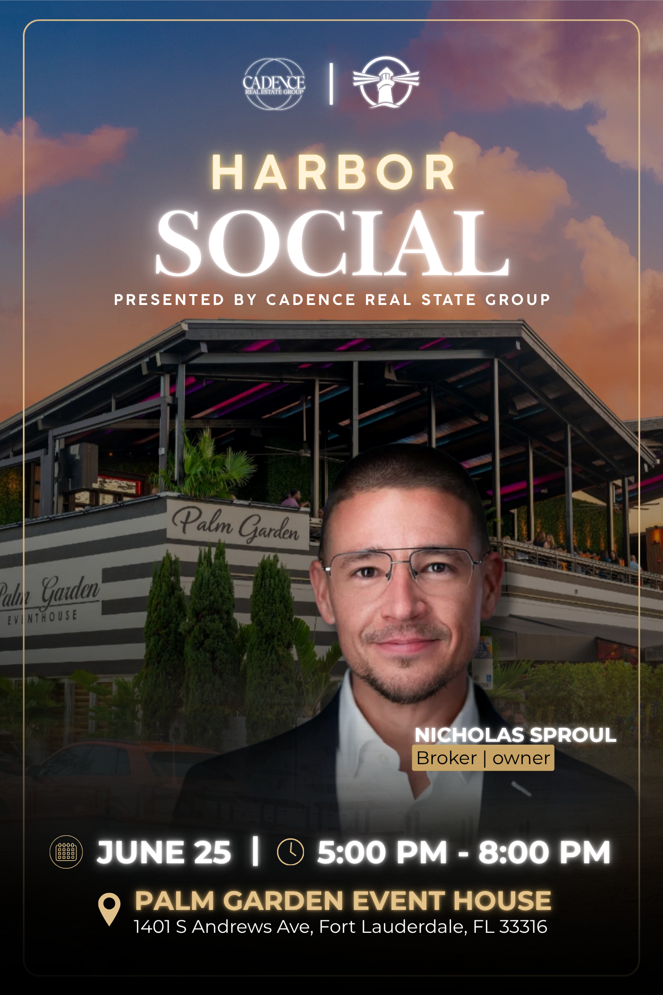 Cadence Real Estate Group Presents Harbor Social Benefiting Children’s Harbor on June 25, 2026