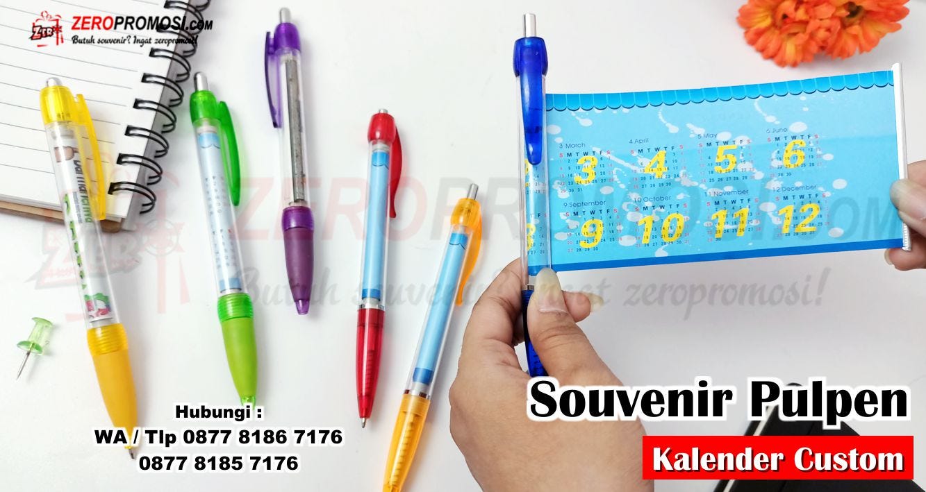 Inspirasi Souvenir Akhir Tahun Pen Kalender untuk Hadiah Promosi yang Selalu Digunakan