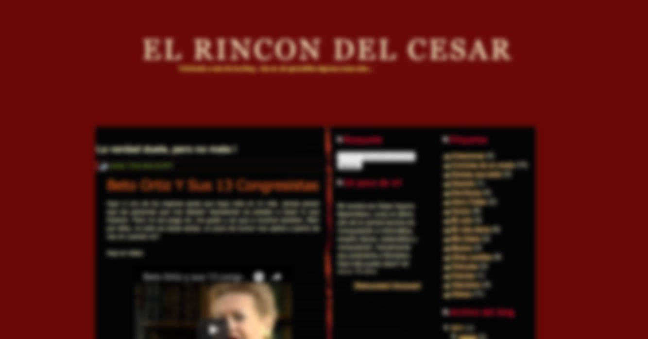 Mi rincón hace 10 años