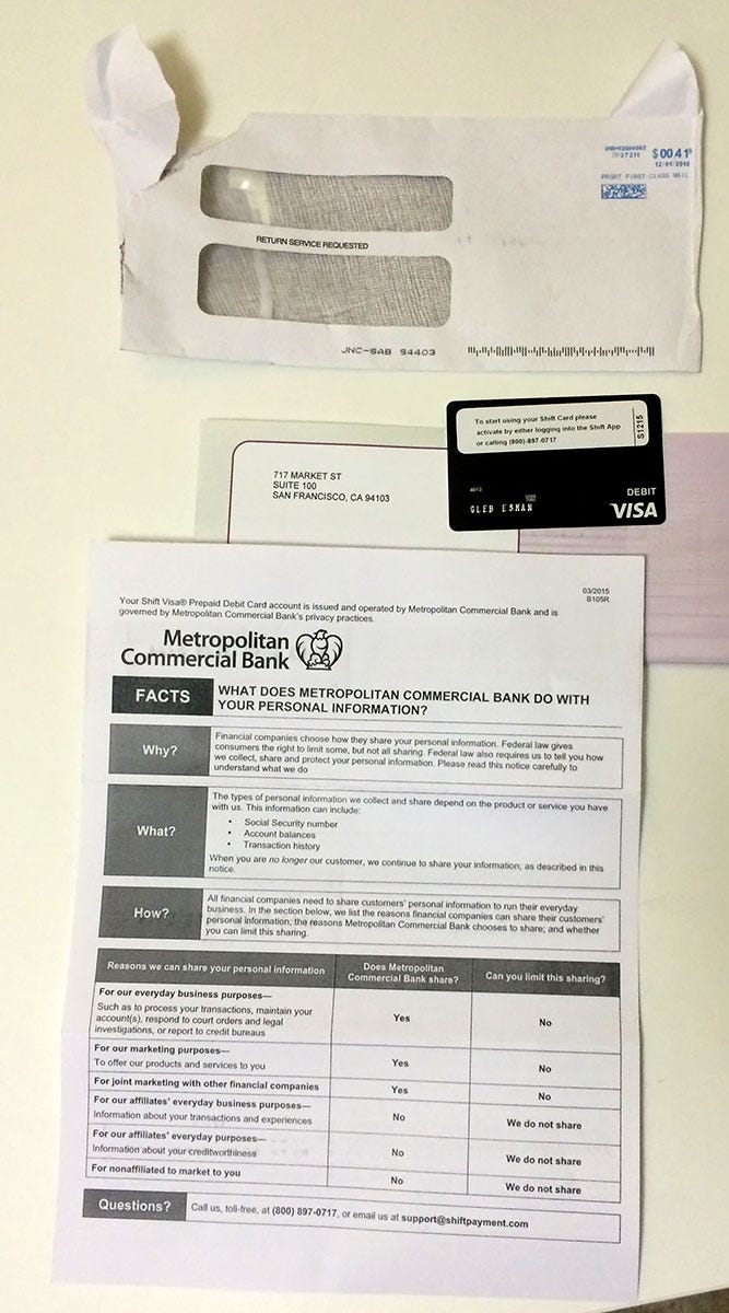 How to buy anything with Bitcoin. …or having fun with Shift card - the… |  by Gleb Esman | Gleb @Mensk.com