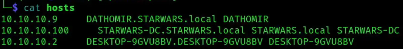 Hosts file