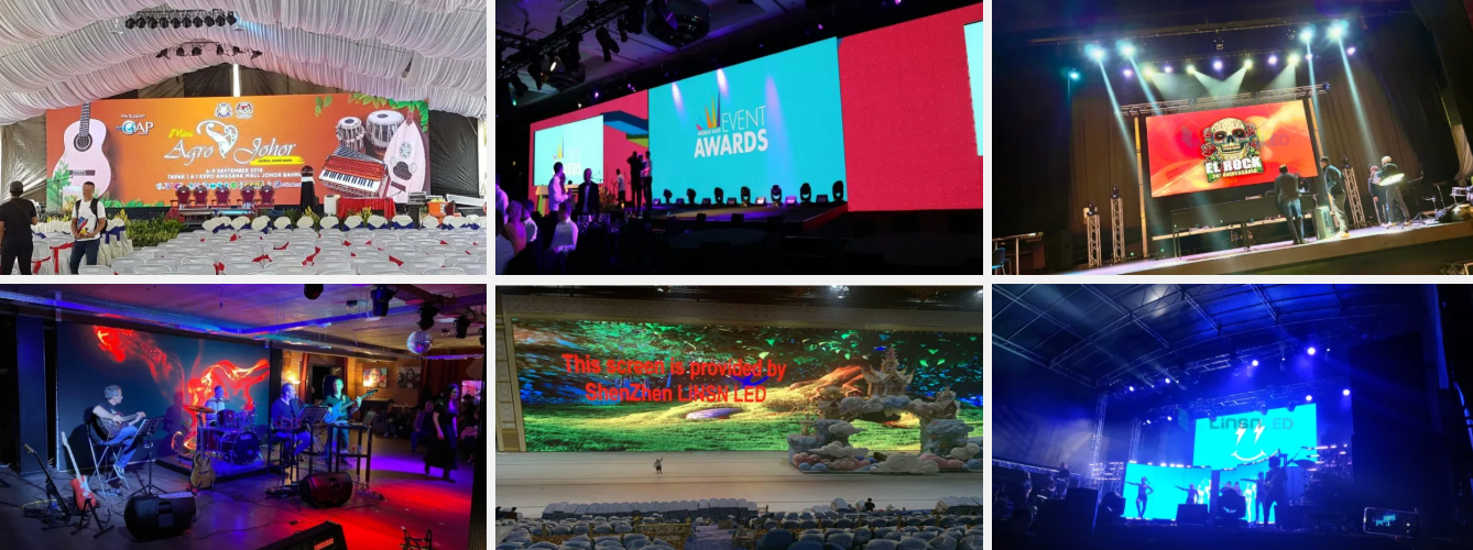 Concert LED Screens for Stage and Events