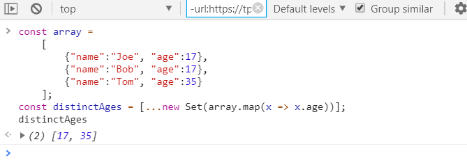 JavaScript Array Distinct(). Ever wanted to get distinct elements… | by  Changhui Xu | codeburst