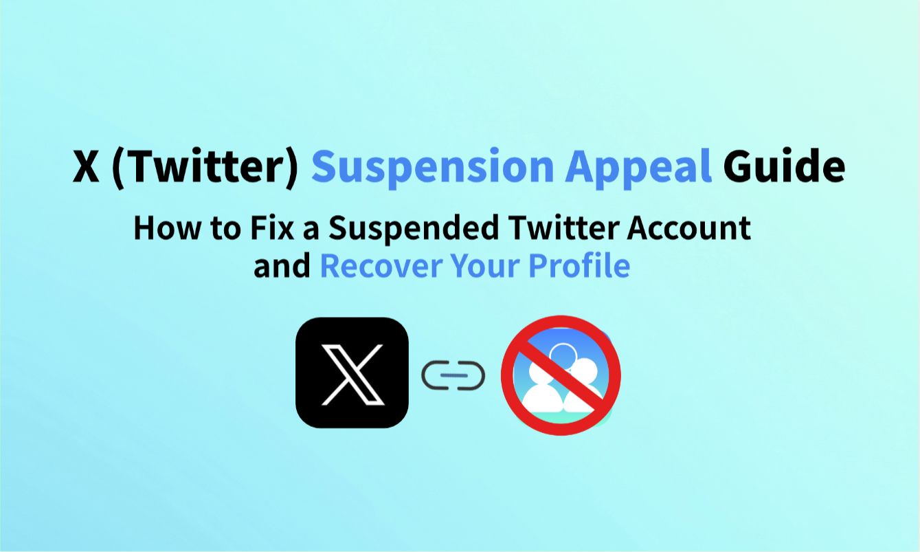 X (Twitter) Suspension Appeal Guide: How to Fix a Suspended Twitter Account and Recover Your…