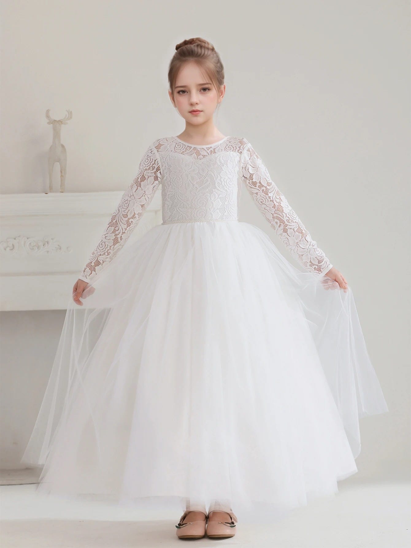 Vestido Dama de Honra Infantil Branco: O Modelo Que Transforma Momentos Em Memórias Eternas