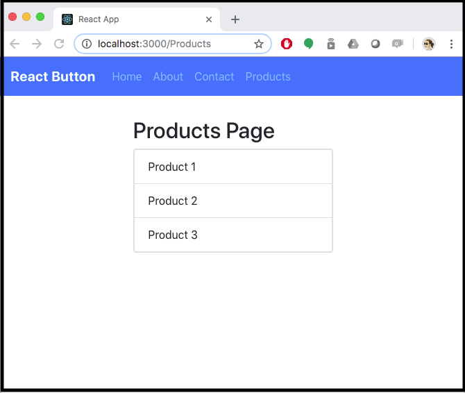 React button click navigate to new page - Dhruva - Medium