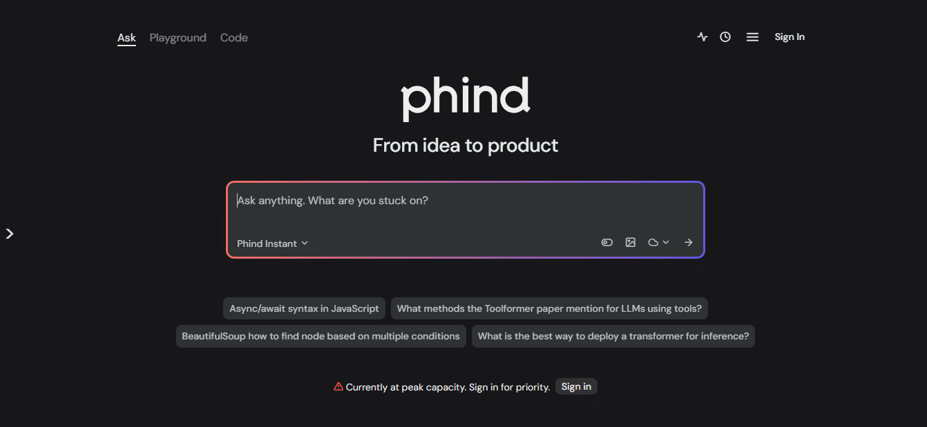 Phind: Your AI-Powered Copilot on the Path to Coding Greatness