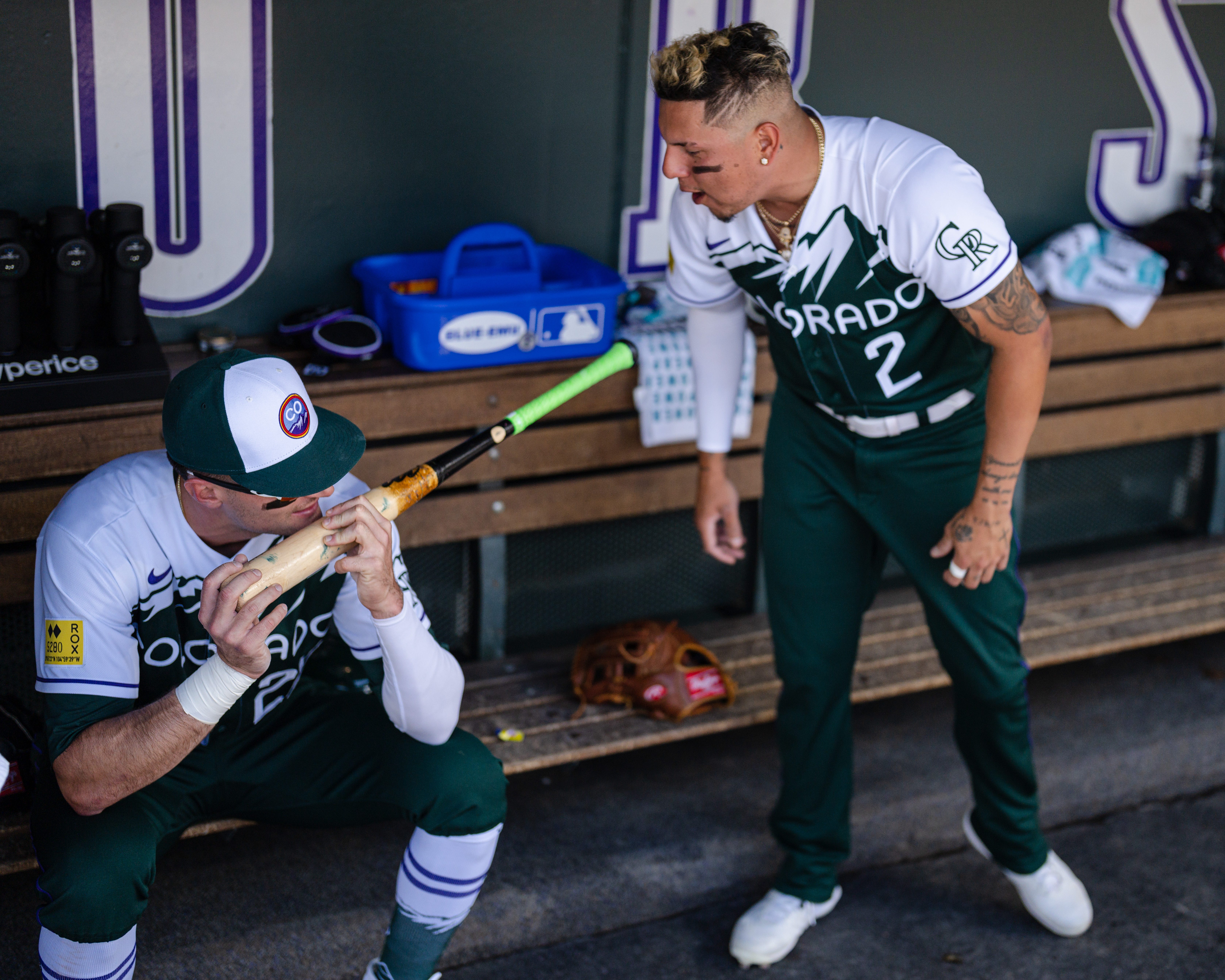 PHOTOS: Nike City Connect Uniforms Take The Field - Rockies Blog