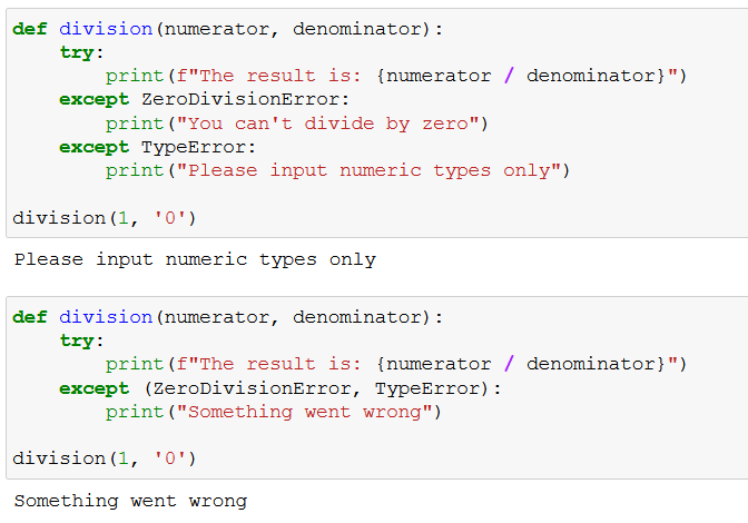 typeerror: exceptions must derive from baseexception - Fix Quickly