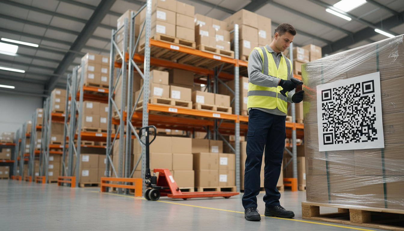 QR Codes in Logistics: Tracking and Efficiency — Visu Network