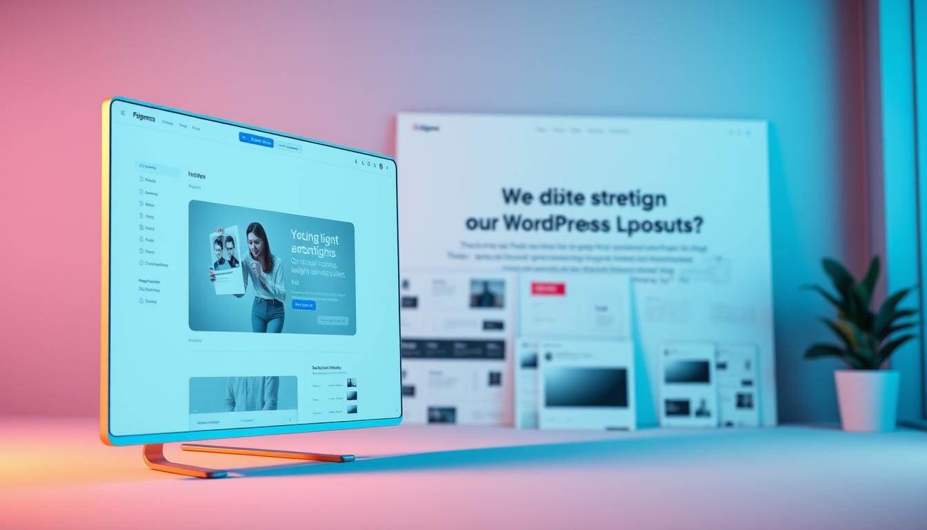 Figma Website Design, Mockups & WordPress Landing Page Creation