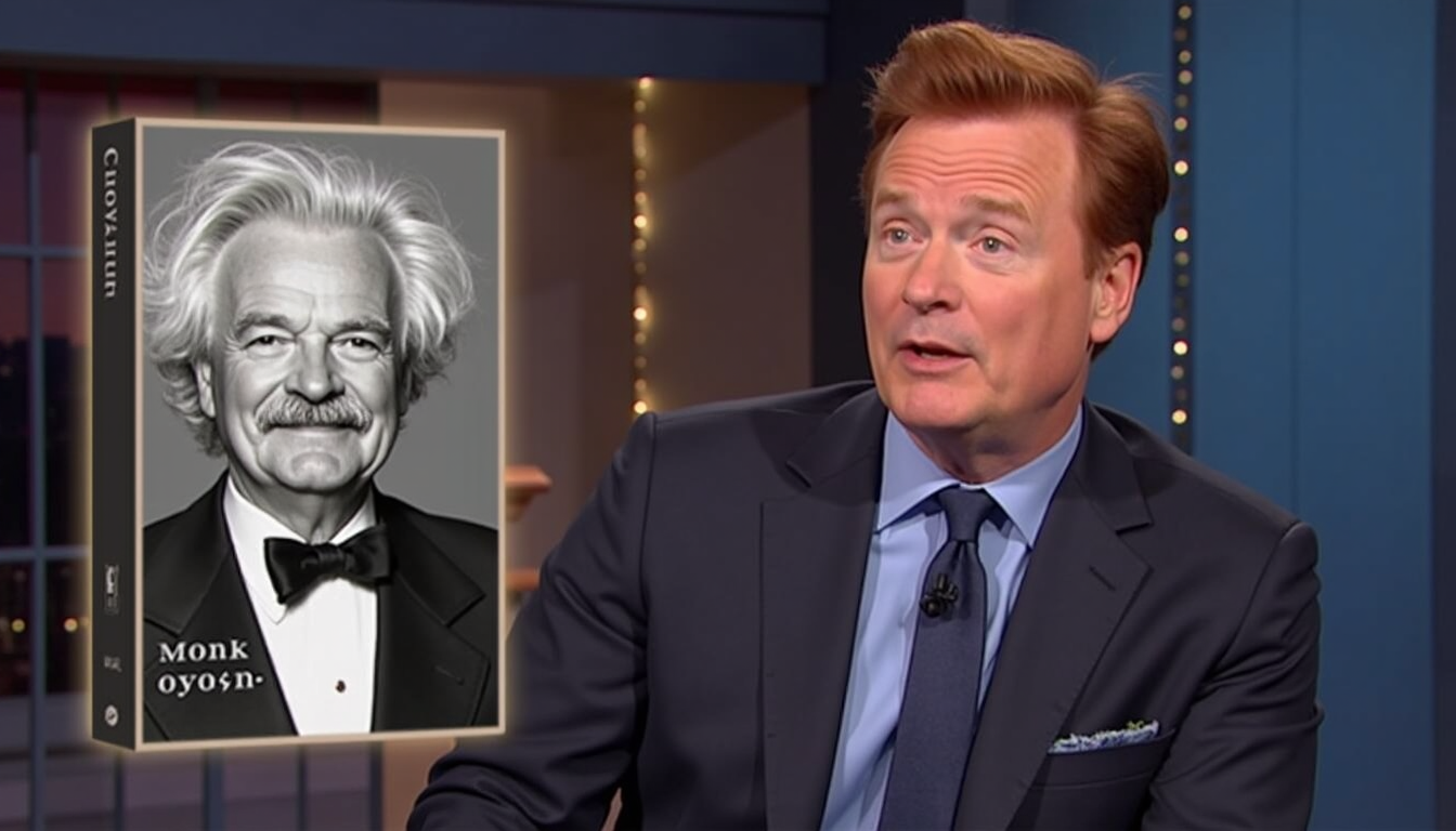 Conan O’Brien remporte le Prix Mark Twain 2025 pour l’humour américain.