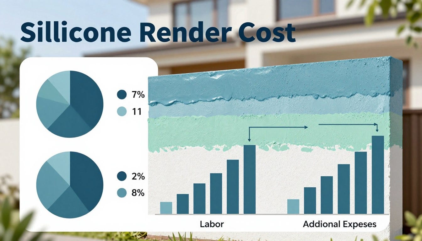 ‘The real cost of silicone rendering to external walls’