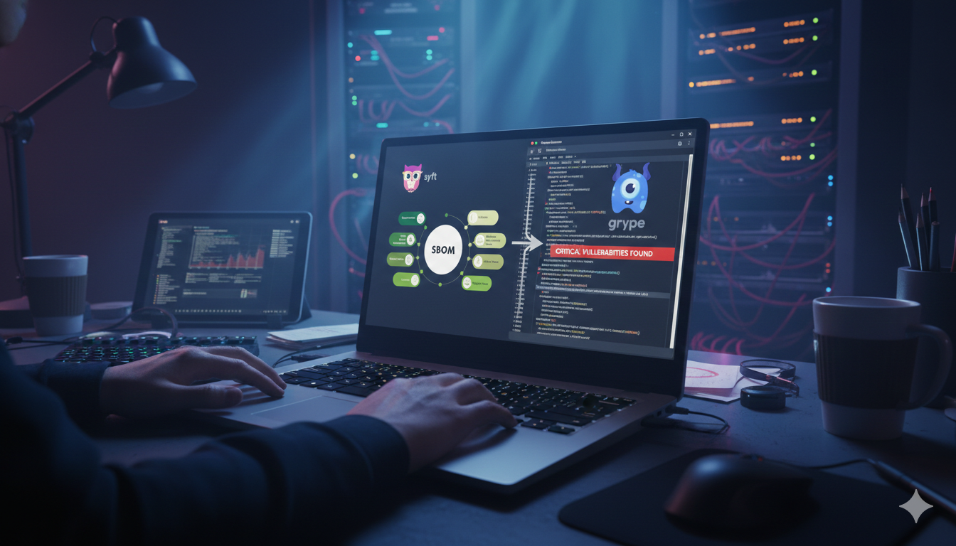End-to-End SBOM & Vulnerability Scanning with Syft and Grype