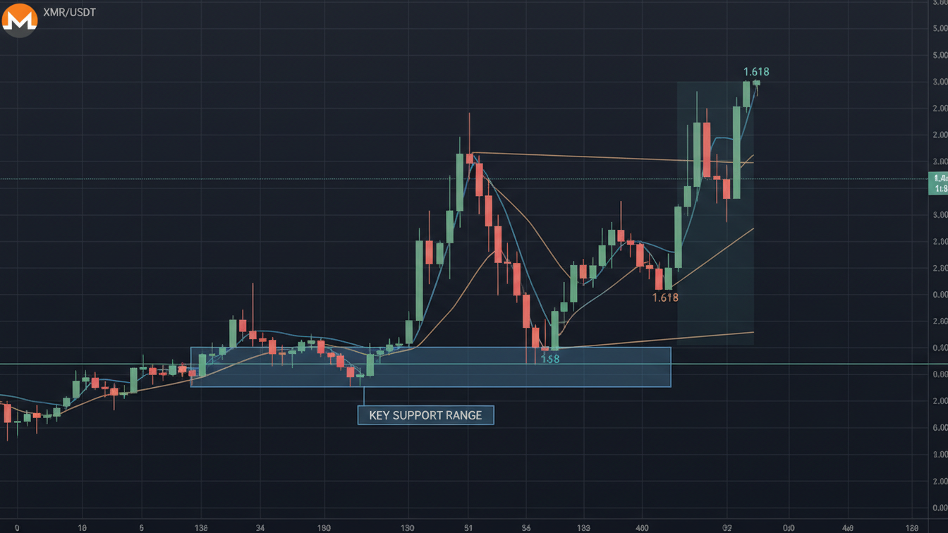 Monero (XMR) Rejects 1.618