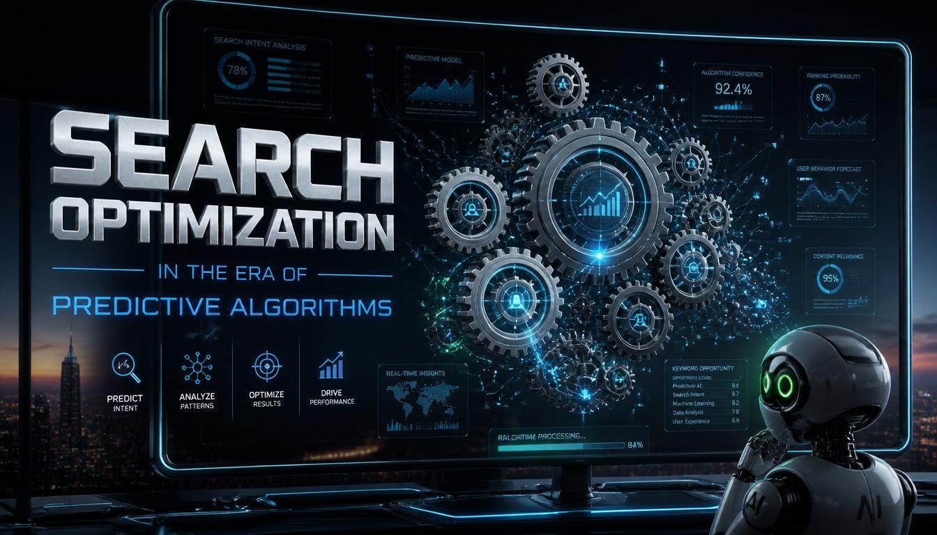 Search Optimization in the Era of Predictive Algorithms