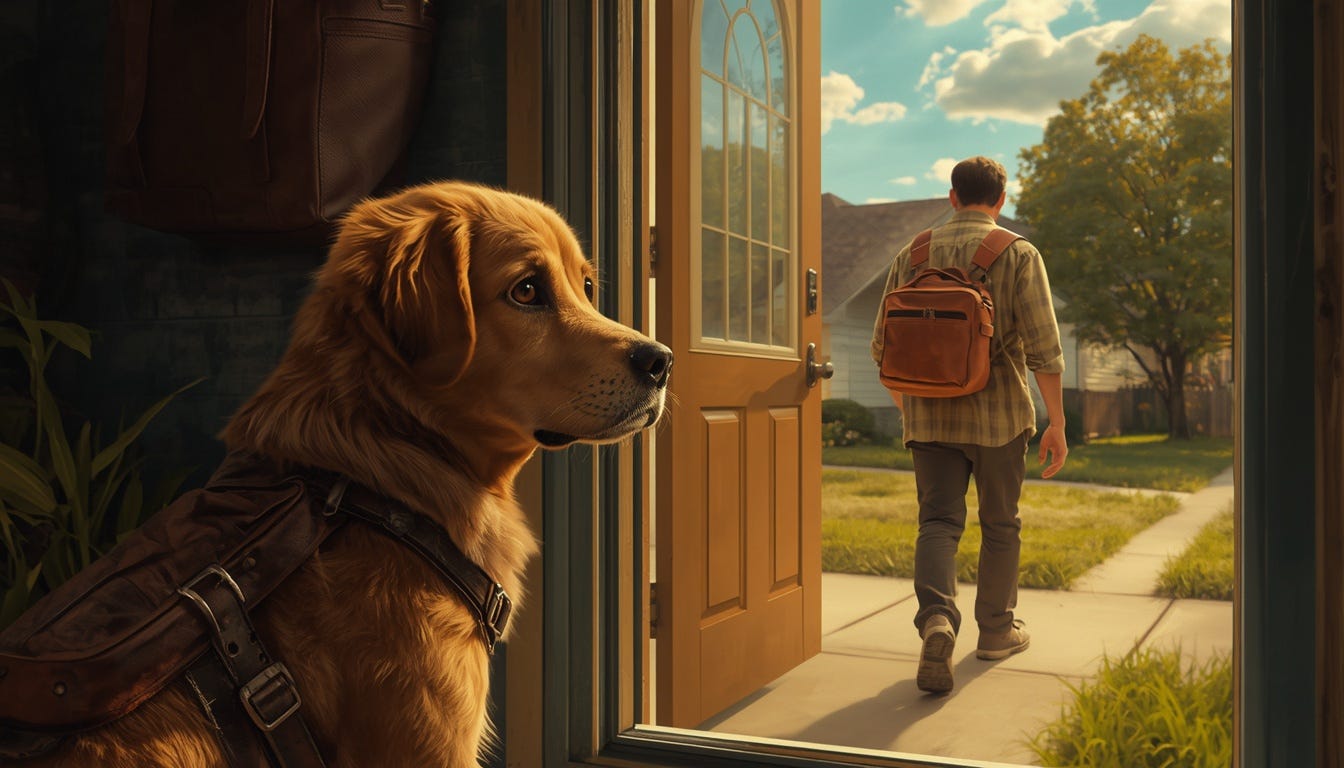 What Your Dog Thinks Happens When You Leave the House