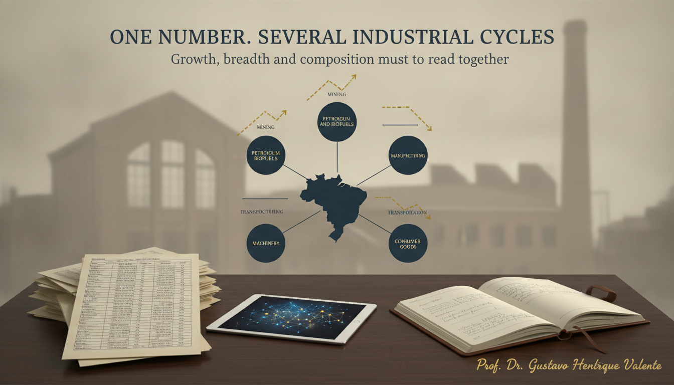 Prof. Dr. Gustavo Henrique Valente | Industrial Data Is a Regime Signal, Not a Trading Signal