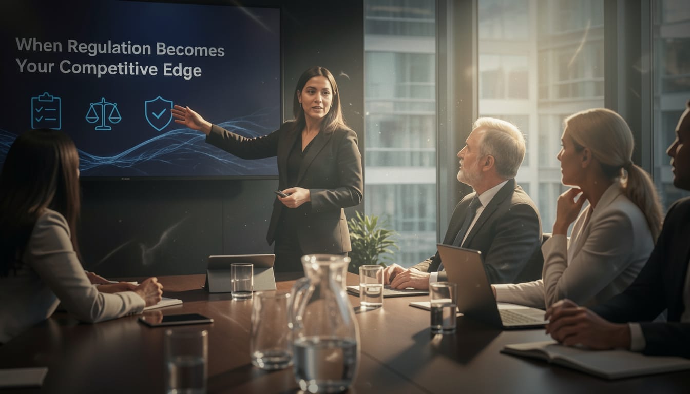 When Regulation Becomes Your Competitive Edge