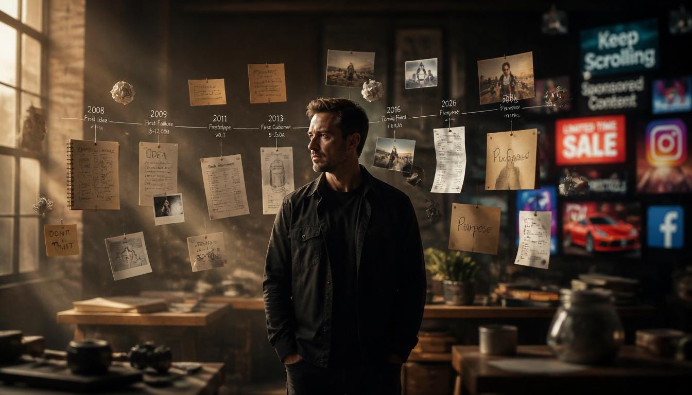 Your Origin Story Is More Powerful Than Any Marketing Gimmick