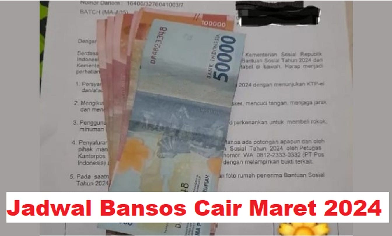 UPDATE Terbaru BLT Mitigasi Pangan 2024 Kapan Cair?