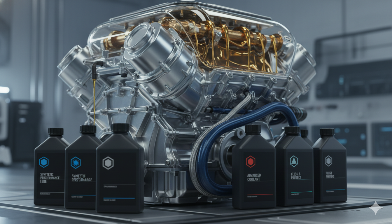 Synthetic Lubricants & Automotive Fluids for Smooth Performance