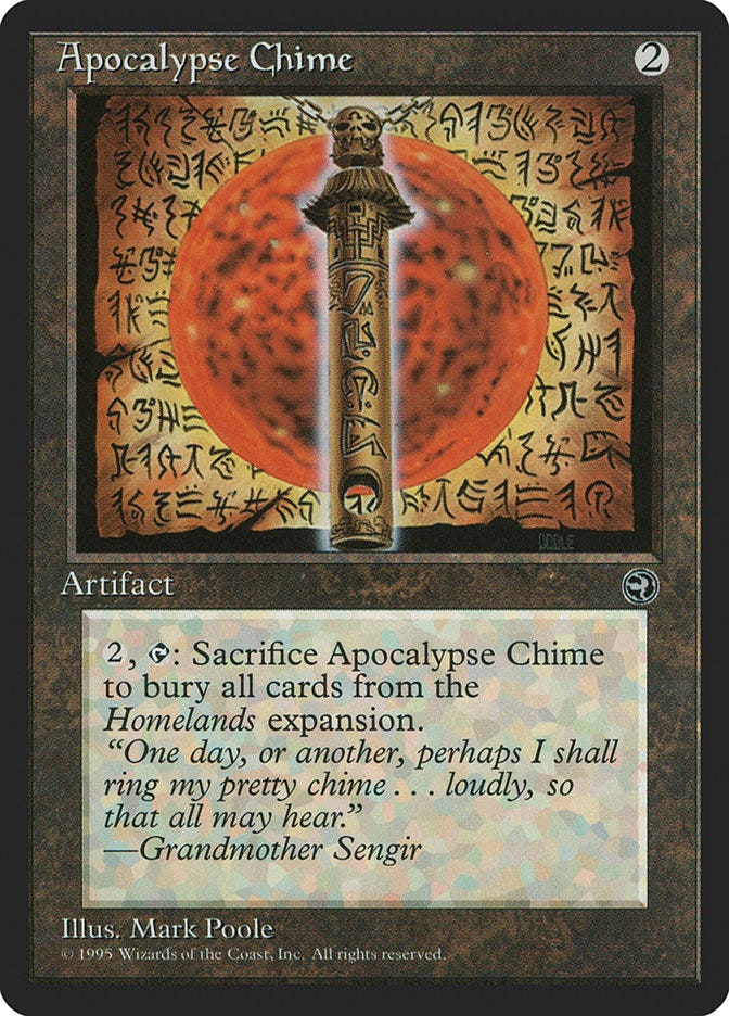 mtg homelands card list Magic The Gathering 10 Cards Blue 1995 You may put a Minotaur permanent card from your hand onto the battlefield. Multiverse in Review: The Homelands