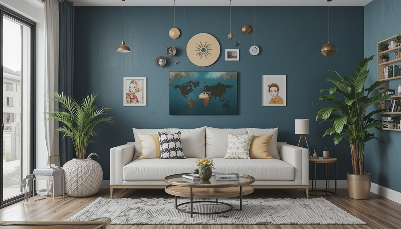 Transforme Suas Paredes: Idéias Criativas e Econômicas para uma Decoração de Parede Incrível