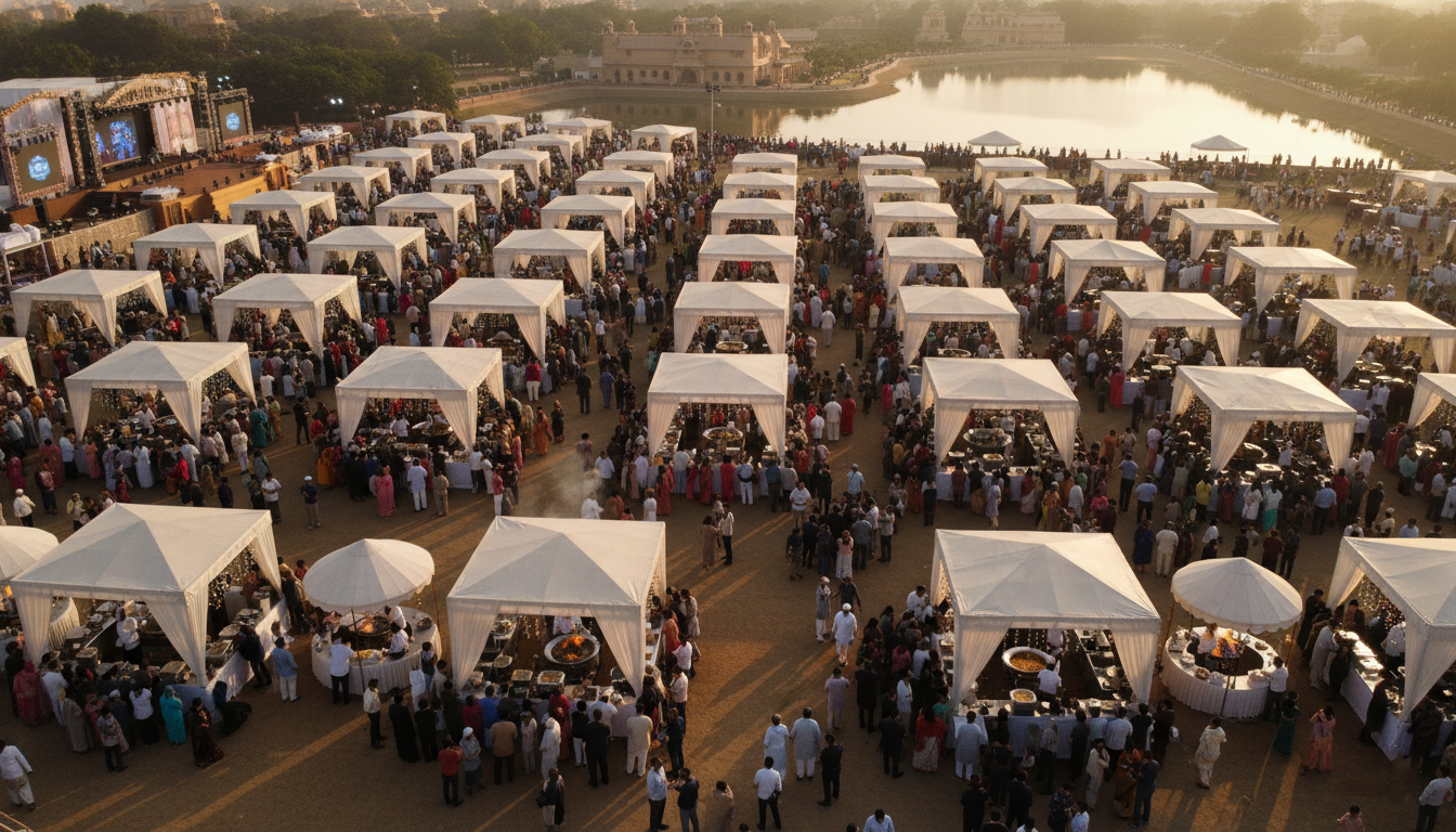 Feeding 10,000 People Without Chaos: The Logistics of Mega Event Catering
