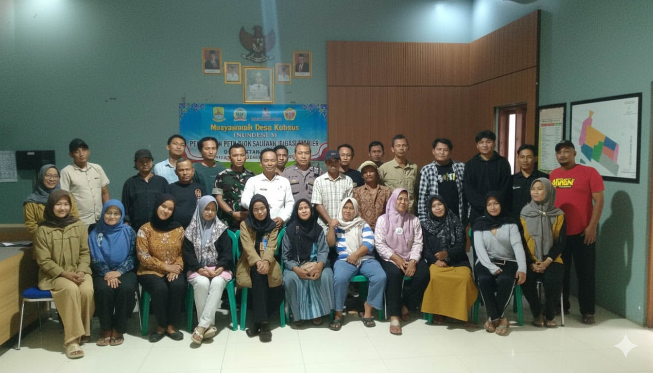 Sinergi Mahasiswa Poltek SCI dalam Musdesus Desa Astanajapura: Kawal Pembangunan Irigasi Tersier…