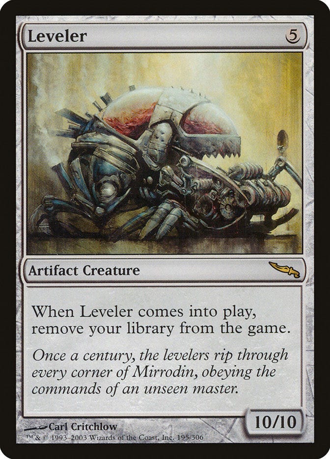 mtg mirrodin card list Magic Prices This card enters the battlefield unattached and stays on the battlefield if the creature leaves.) What's New on The List