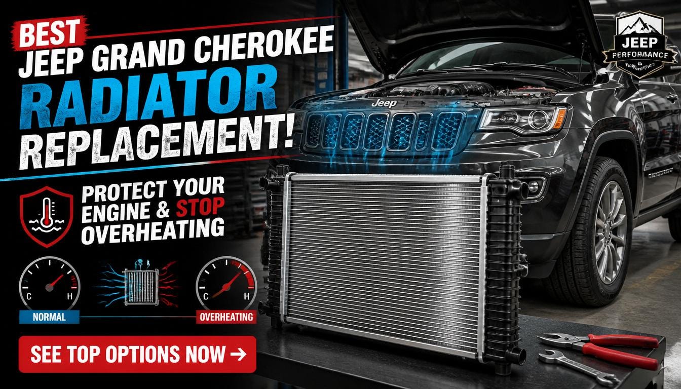 Jeep Grand Cherokee Radiator Replacement: Top Options for Reliable Cooling and Engine Protection