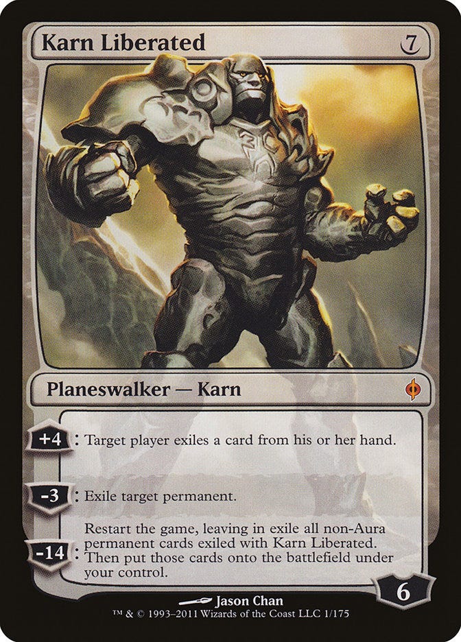 mtg phyrexia card Phyrexian Horror Red main image 1
