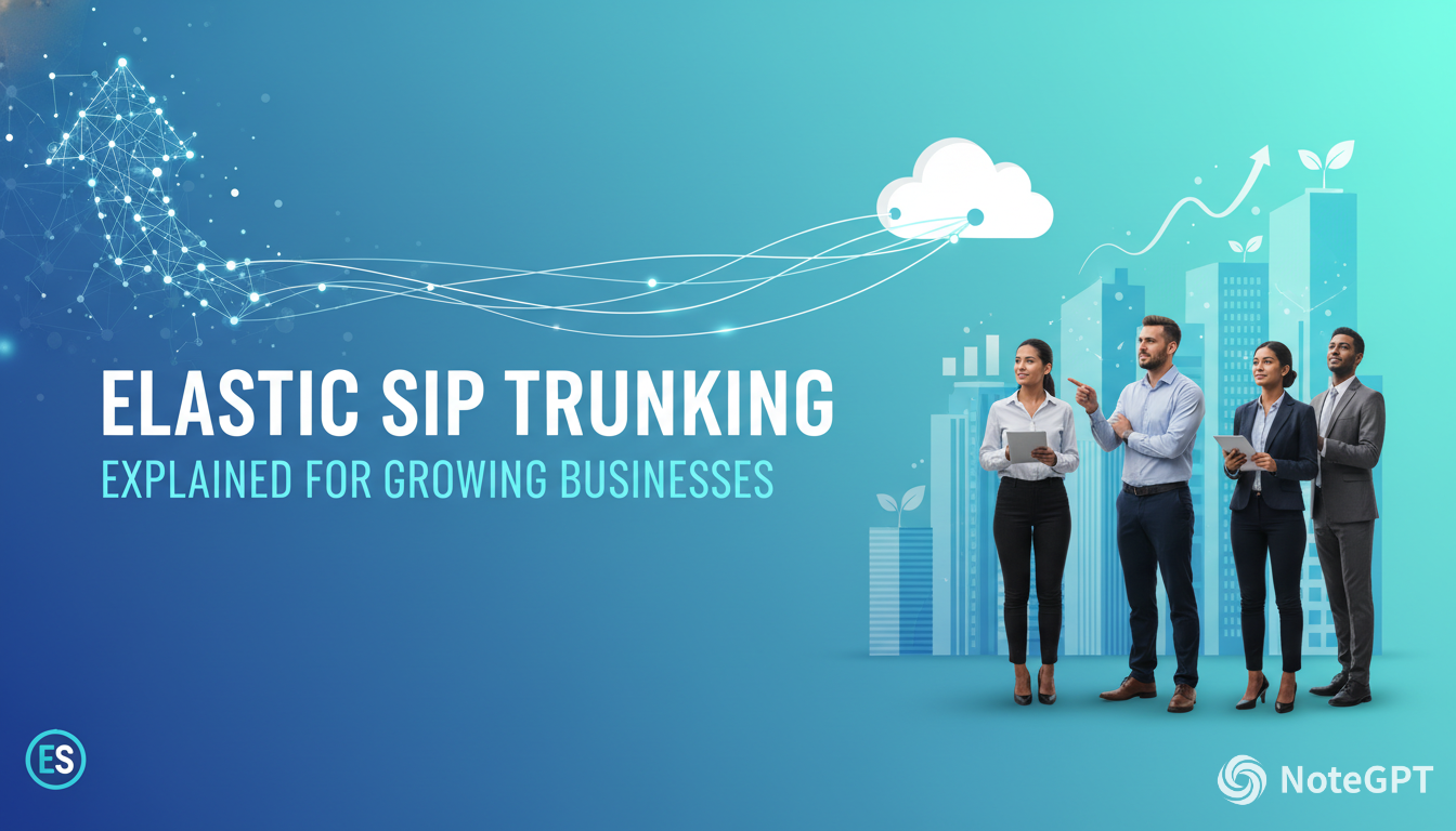 Elastic SIP Trunking Explained for Growing Businesses