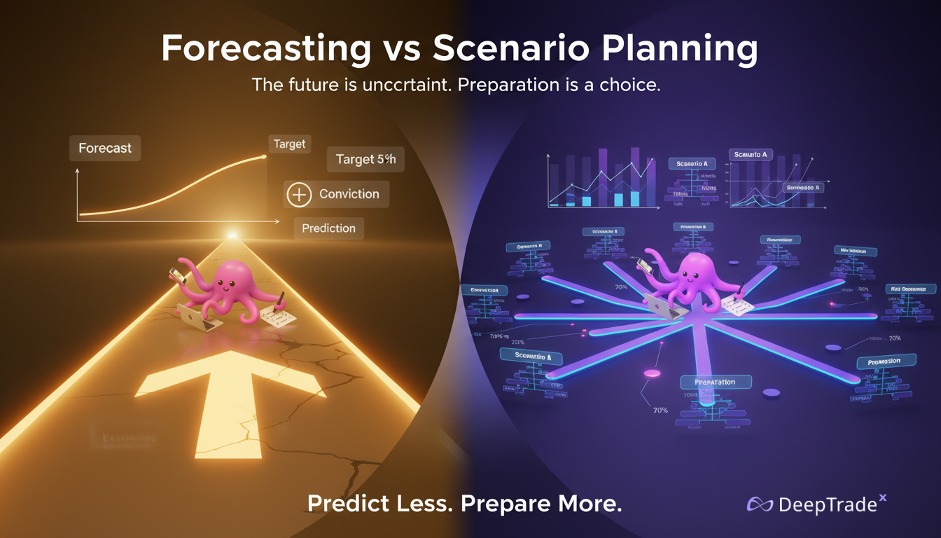 Market Forecasting vs Scenario Planning: Why the Future Is About Preparation, Not Prediction