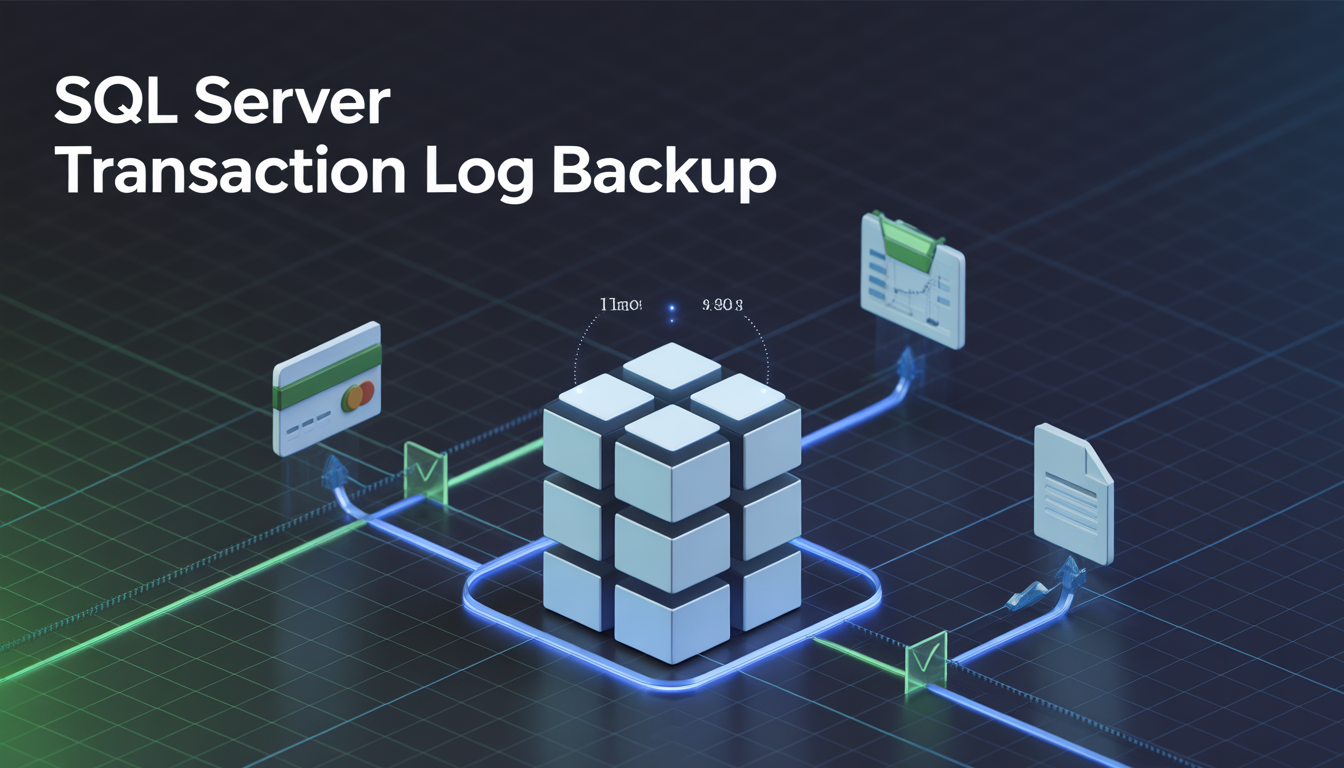 SQL Server Transaction Log Backup: Adım Adım Güvence! YEDEKLEME — 3