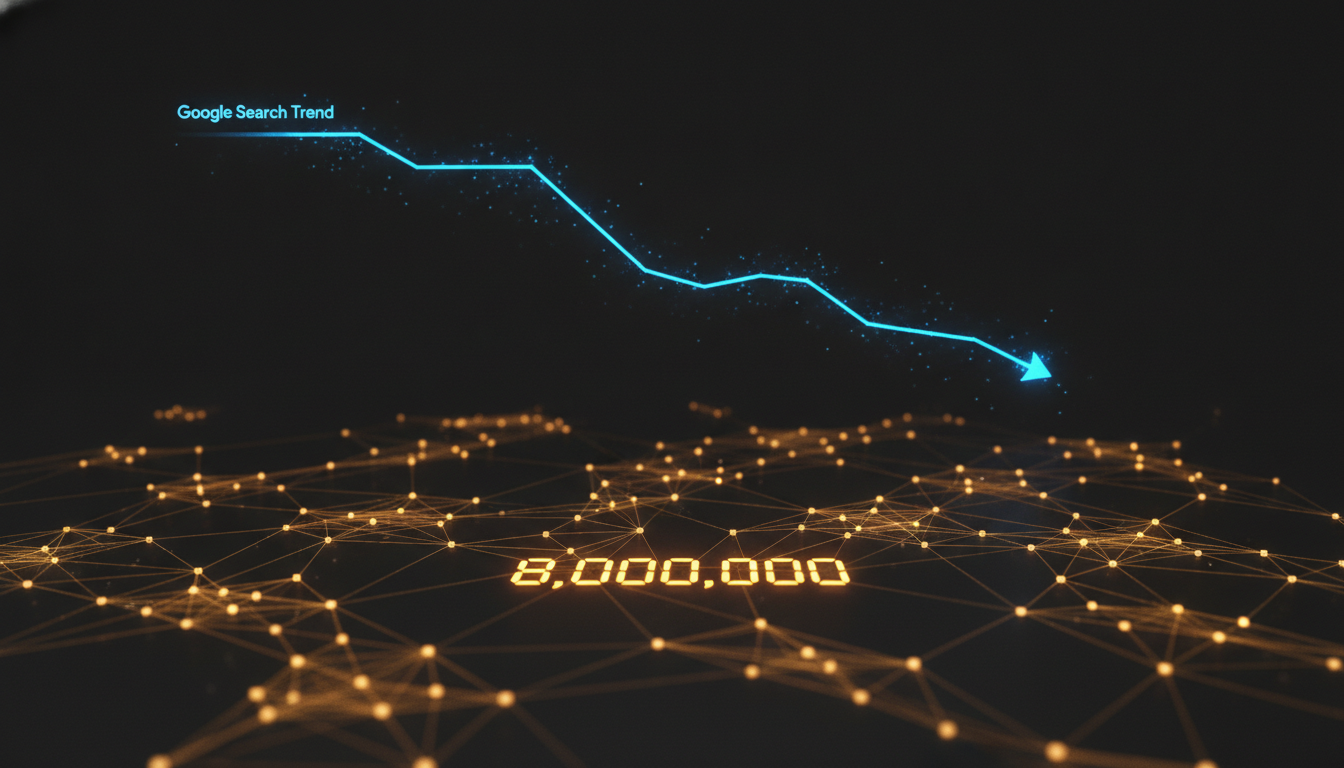 The Asymmetry of Crowd Psychology: Analyzing XRP’s Search Trend Capitulation and Record Network…