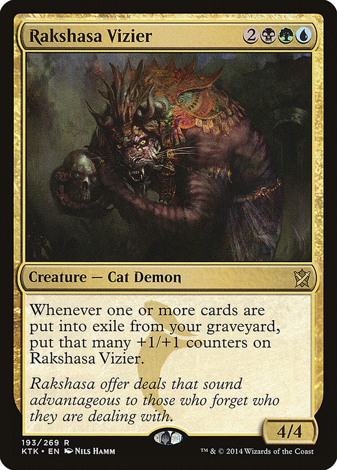 mtg khans of tarkir best cards Amazon.com: Magic The Gathering - Villainous Wealth main image 0