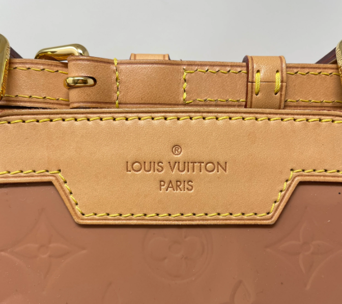 Louis Vuitton Vernis Brea MM Rose Florentine