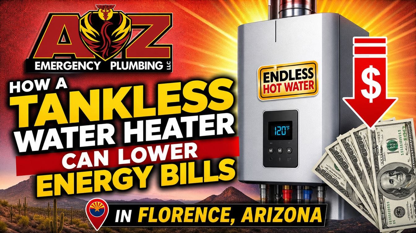 Tankless Water Heater Installation in Florence, AZ: Upgrade Your Home with Endless Hot Water and…